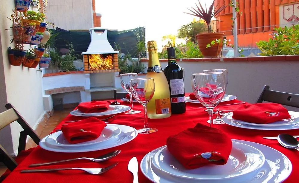 Atico, Terraza Y Barbacoa Aparthotel Barcelona
